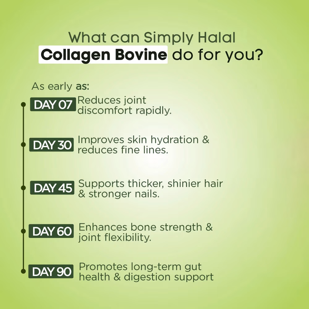Simply Halal collagen bovine benefits