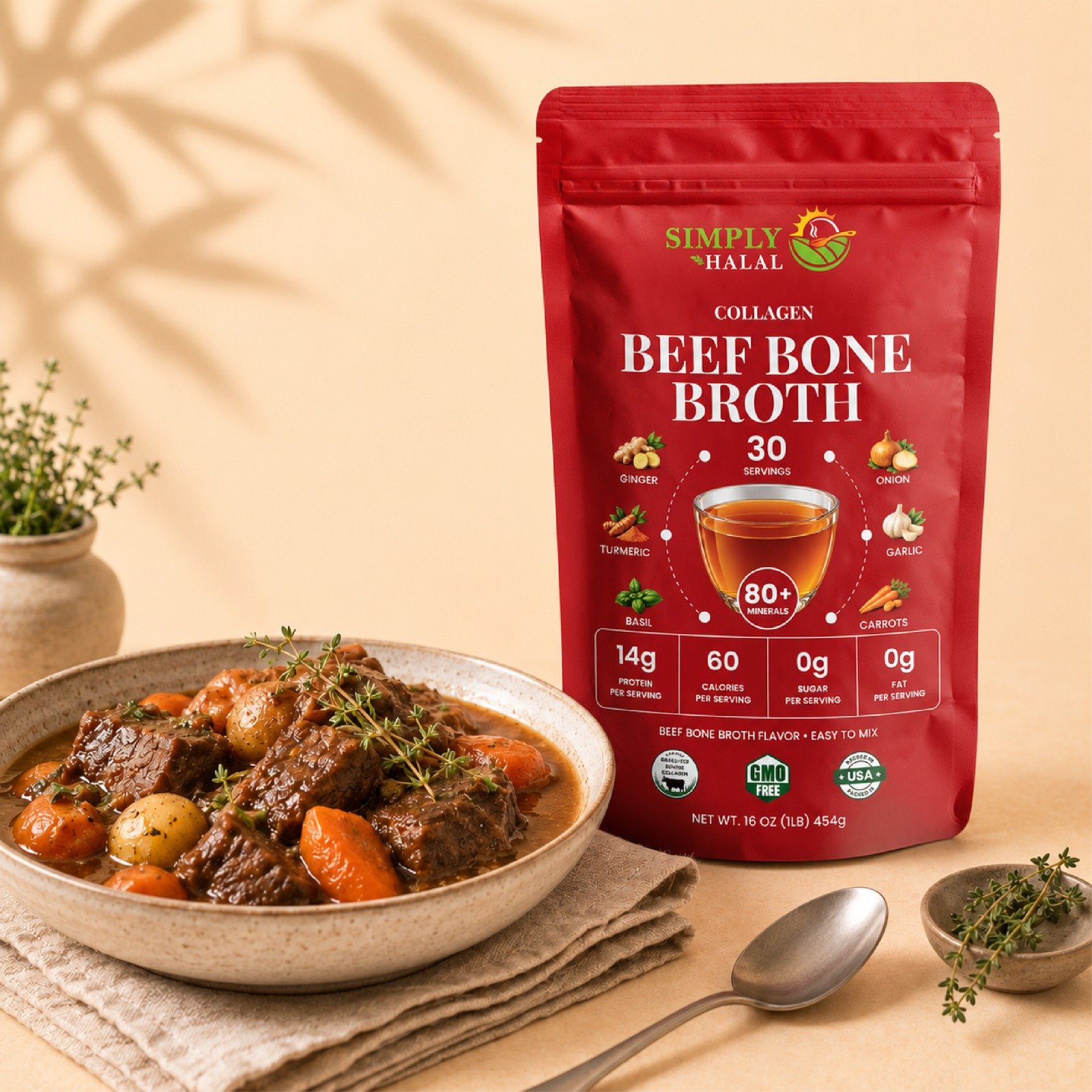Collagen Beef bone Broth