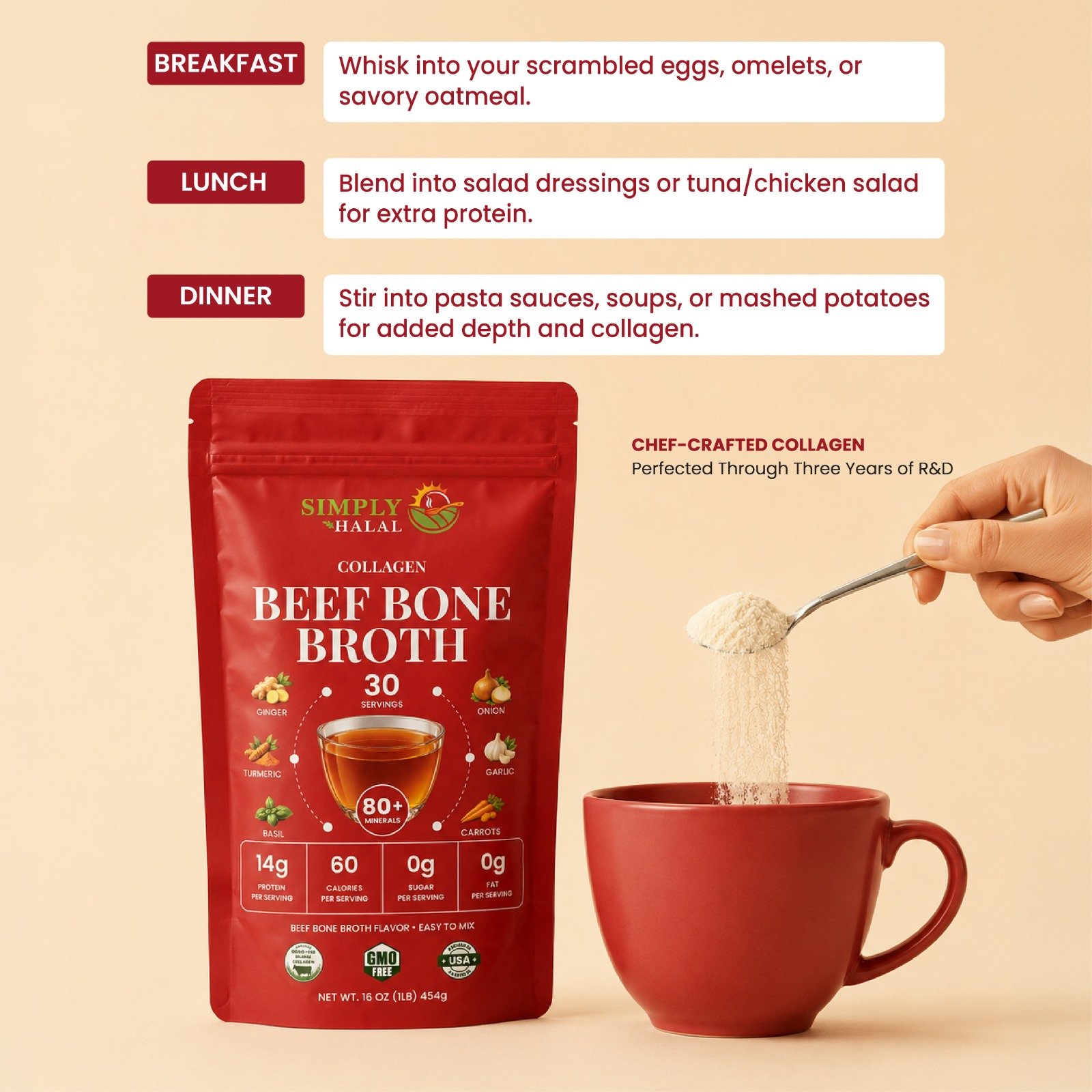 Collagen Beef bone Broth