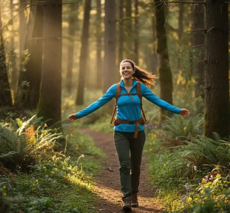 Woman with healthy glowing skin representing halal collagen benefits from Simply Halal grass-fed bovine collagen