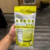 halal collagen broth powder grass fed Halal collagen broth powder in a yellow bag by Simply Halal, ISA-certified grass-fed bovine collagen broth