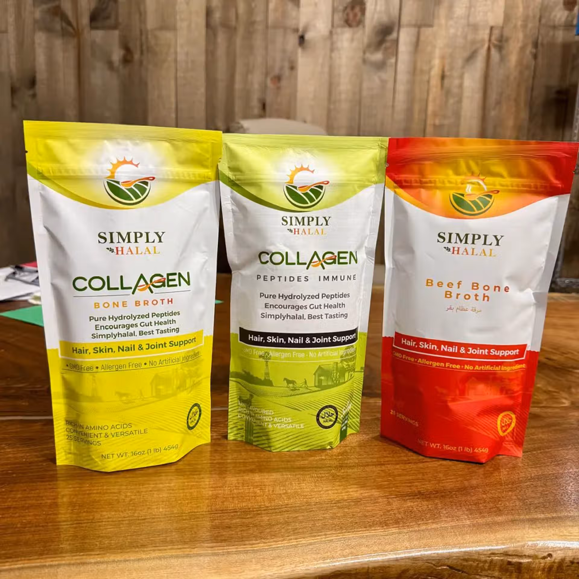 Simply Halal Wellness Bundle with Halal Collagen and Halal Beef Bone Broth
