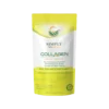 Halal Collagen Broth Halal collagen broth powder in a yellow bag by Simply Halal, ISA-certified grass-fed bovine collagen broth