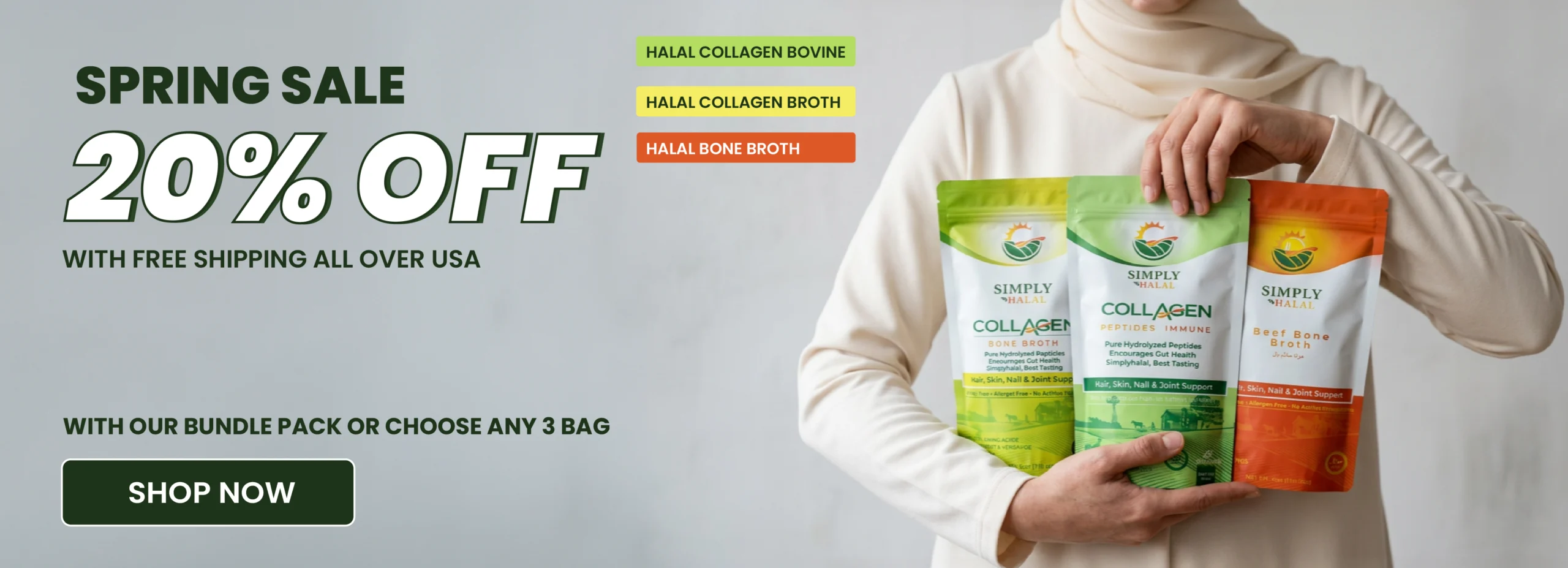 Simply Halal Spring Sale | Halal Collagen