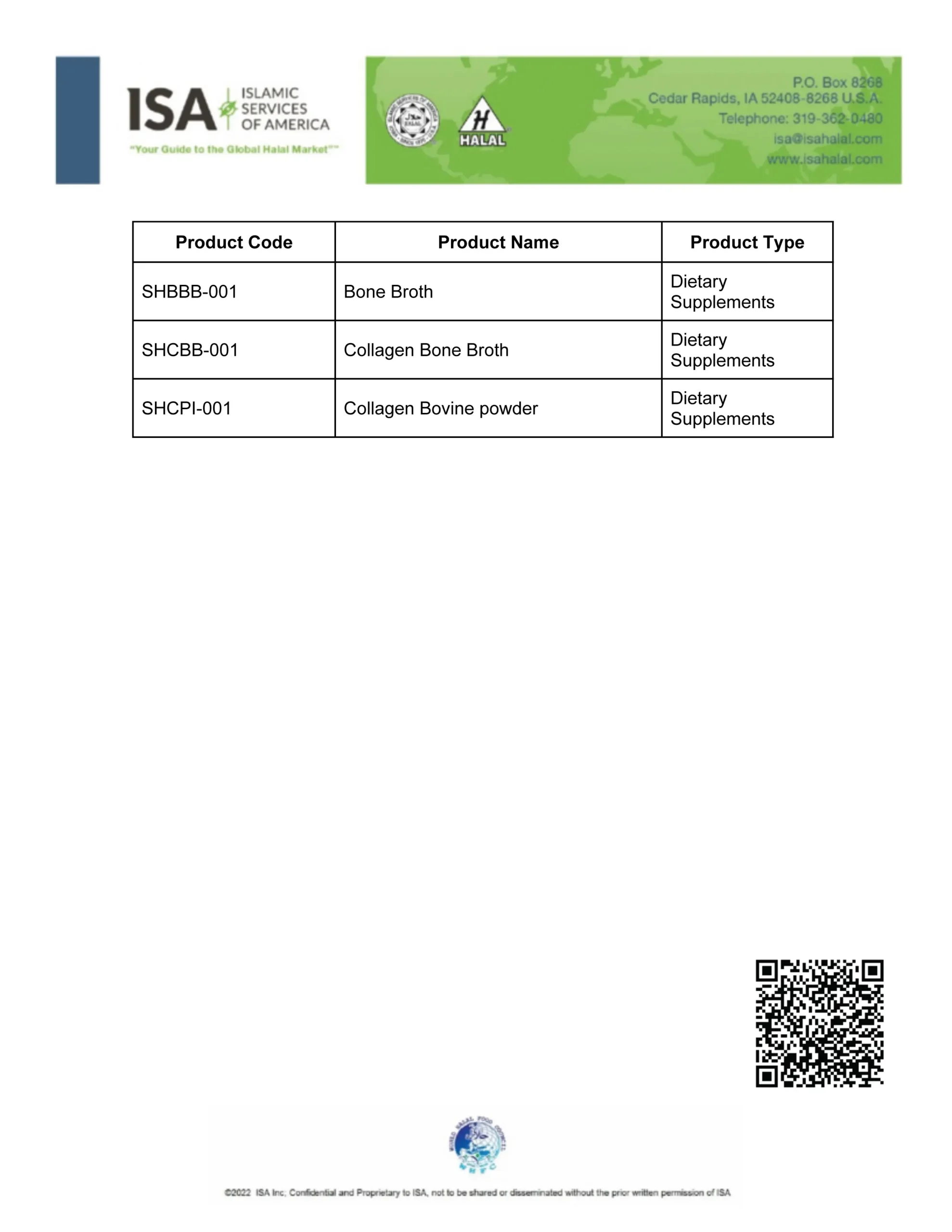 Simply Halal's Halal Certification