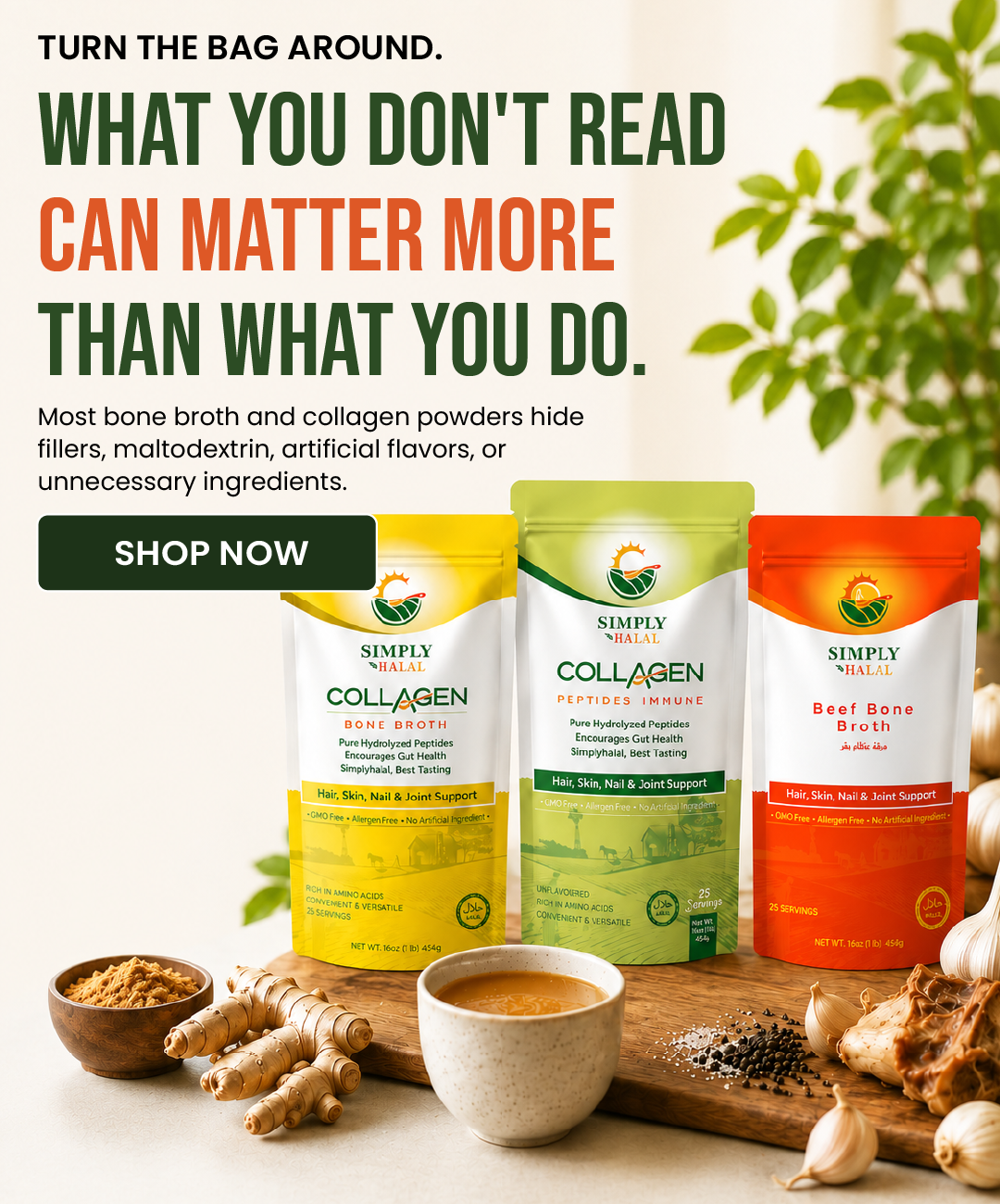 Simply Halal Collagen and Bone Broth USA