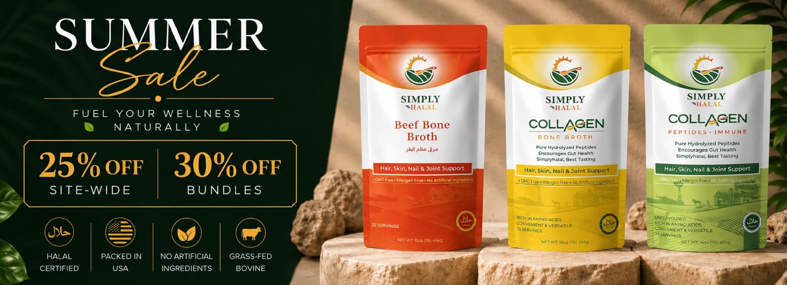 Simply Halal Collagen Broth