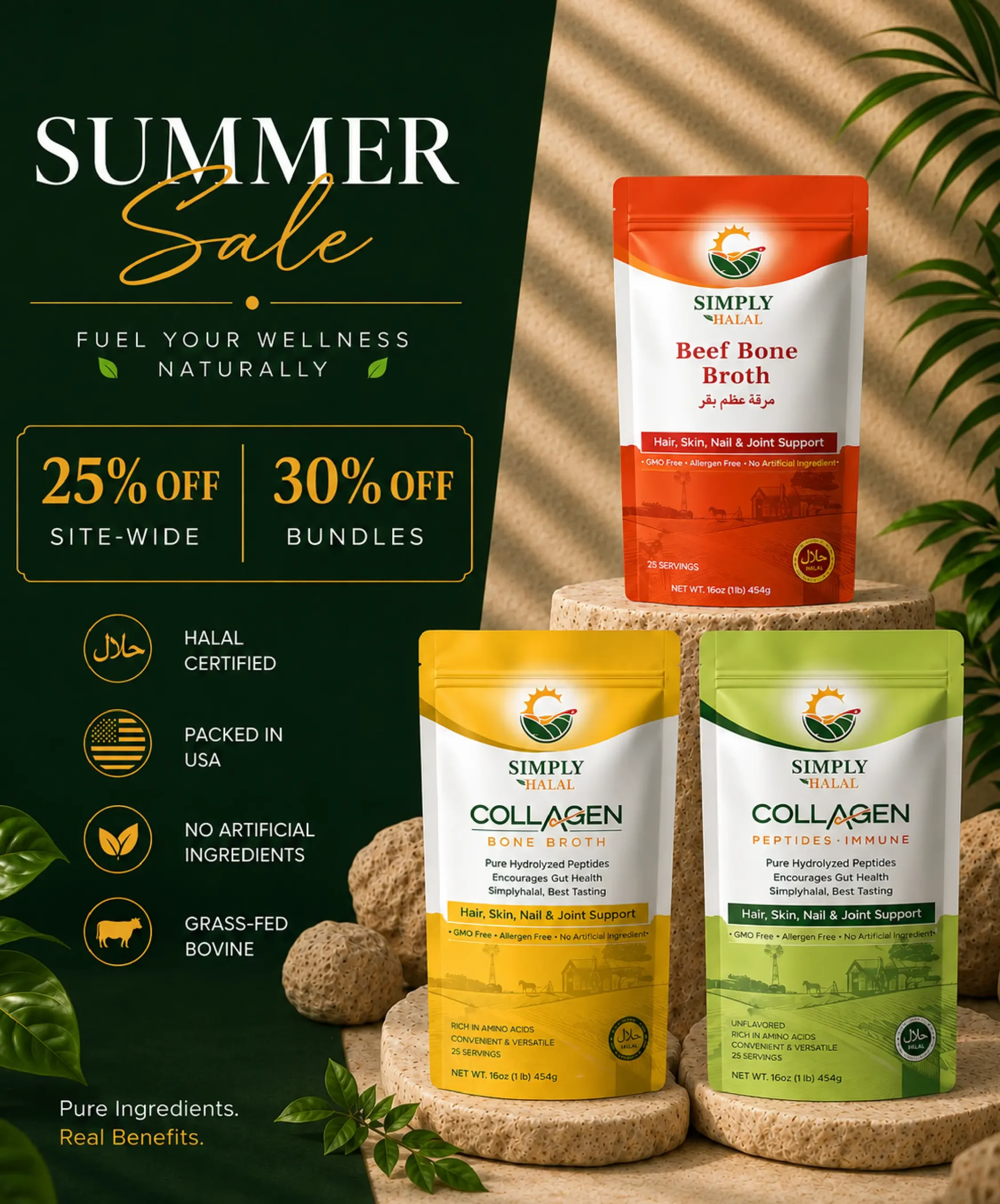 Simply Halal Collagen Broth