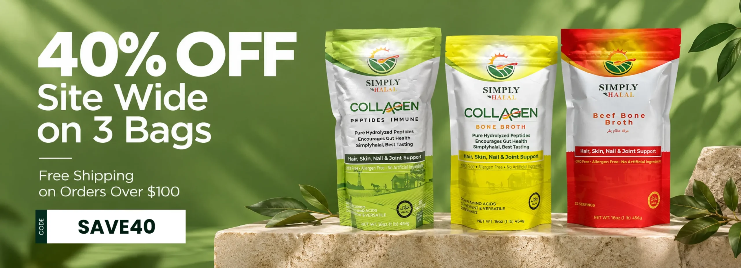 Halal Collagen 40% OFF sitewide