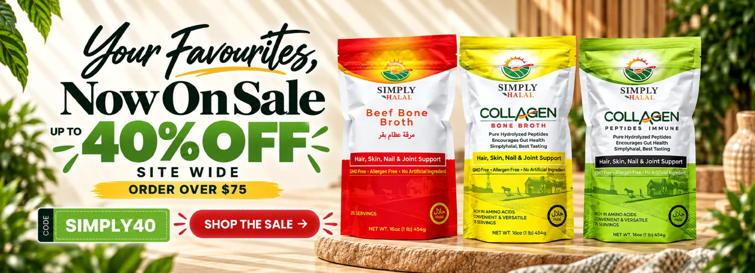 Simply Halal Favourates on 40% Off