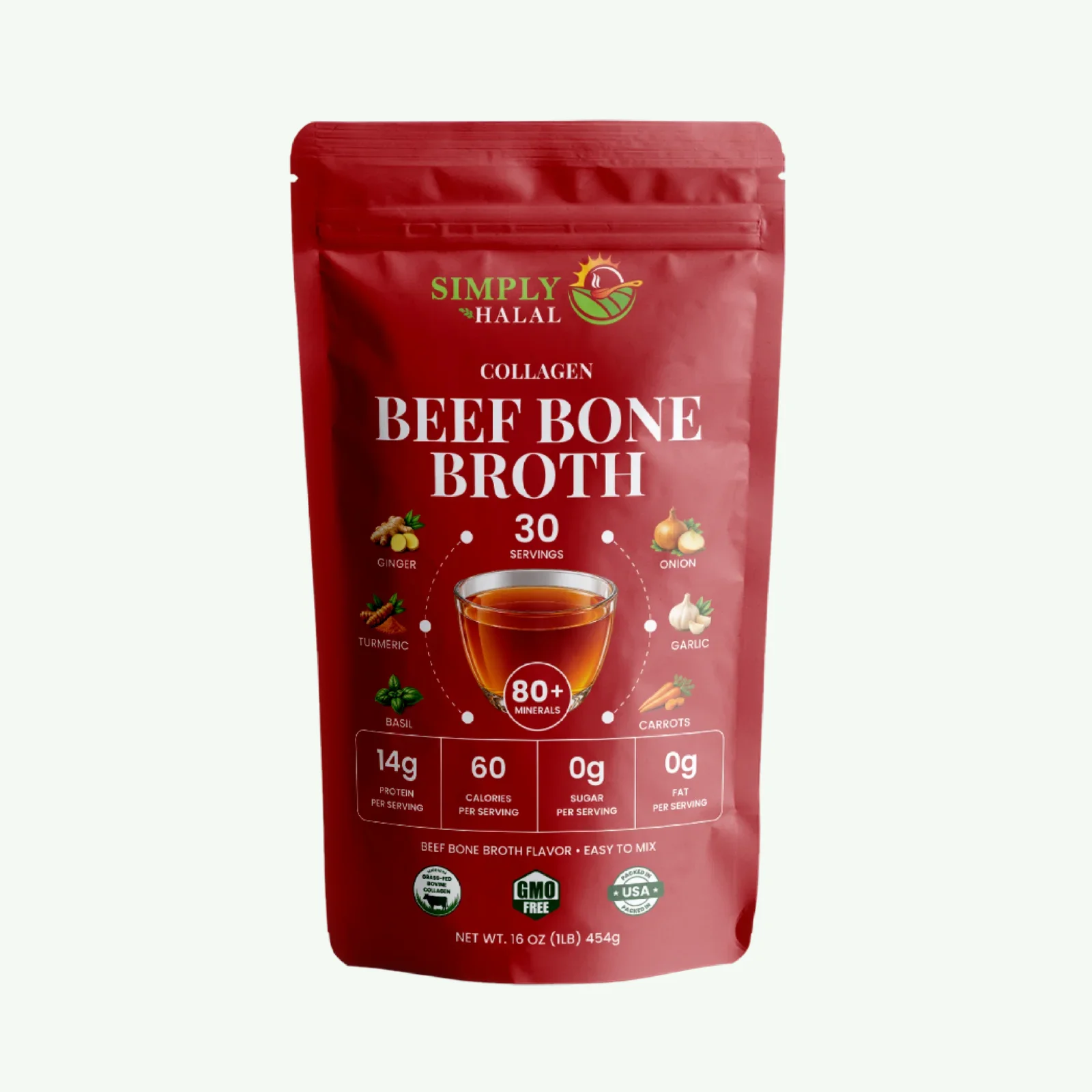 Halal Beef Bone Broth
