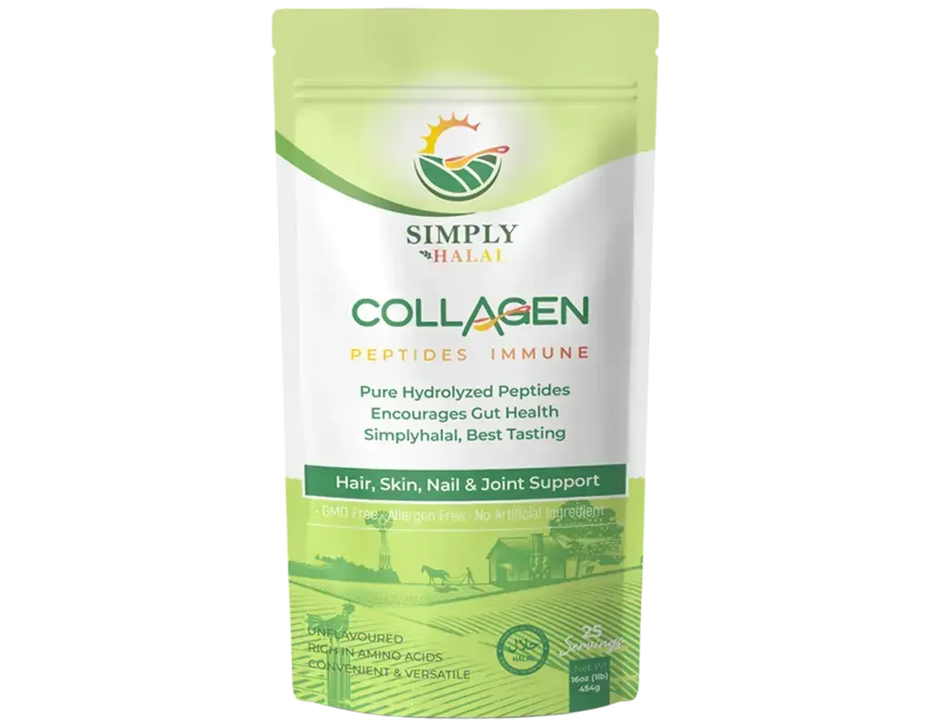 Halal Collagen Bovine Simply Halal 16gr protein
